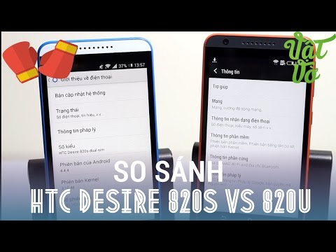 (VIETNAMESE) [Review dạo] So sánh HTC Desire 820s & 820u - được và mất rất nhiều