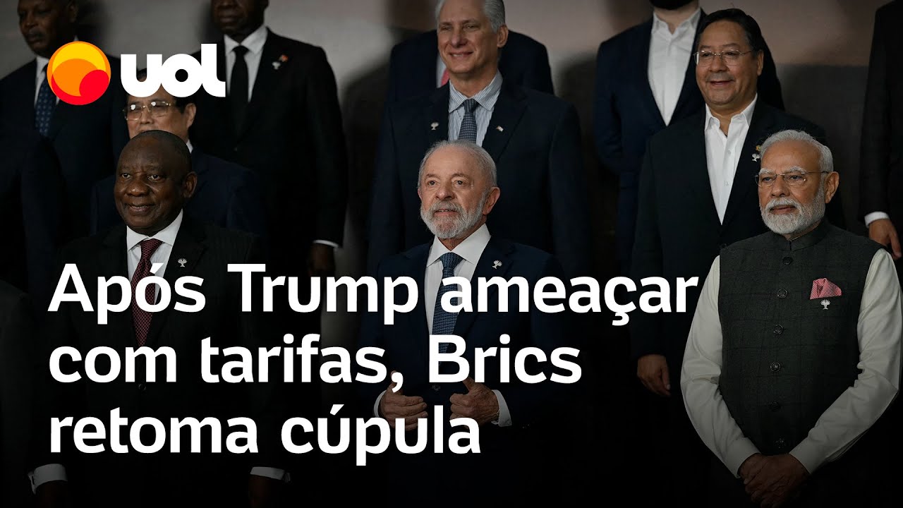 Após Trump ameaçar com tarifas Brics retoma cúpula no Rio