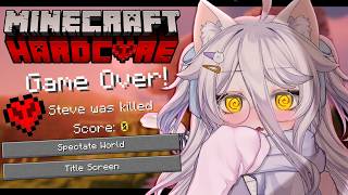 📛【Minecraft】HARD CORE CHALLENGE DAYO!