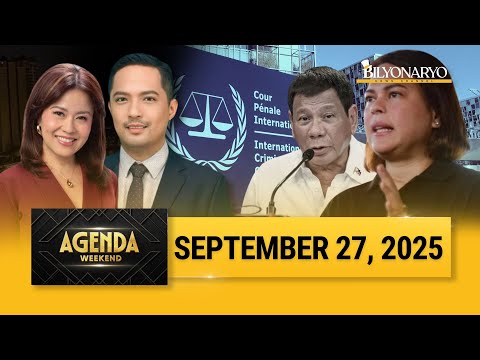 Agenda Weekend | September 27, 2025