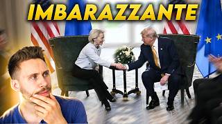 UE Umiliata: Accordo Dazi con Trump è una Trappola