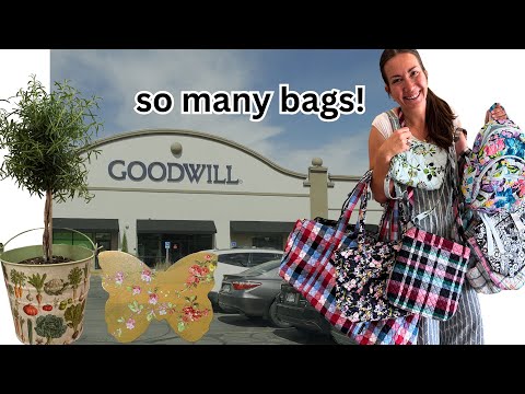 Goodwill Thrift With Me and Huge Yard Sale Score!