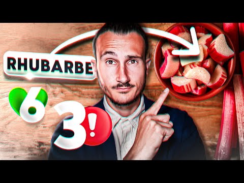 RHUBARBE : 6 Bienfaits et 3 Dangers ❌