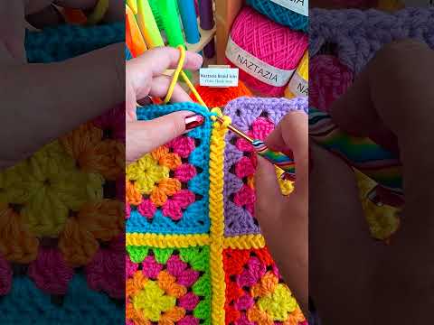 Crochet Braided Join #shorts