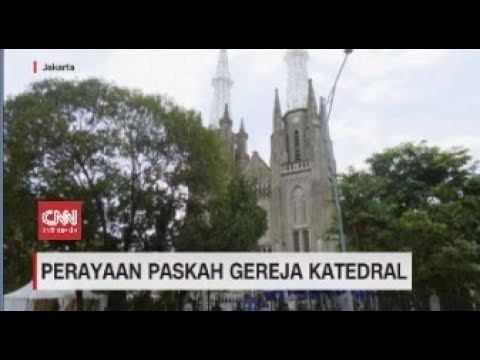 Perayaan Paskah Gereja Katedral Jakarta