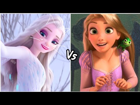 ELSA❄️VS RAPUNZEL☀️(Longest Version)