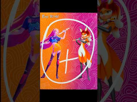 K-Pop Demon Hunters + Miraculous crossover | Mira + Rena Rouge mix| Ai glow up