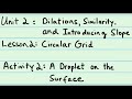 Dilation and Concentric Circles Concepts