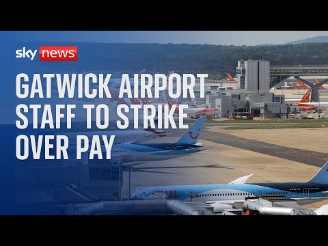 Gatwick airport workers to strike over summer holidays over pay dispute
