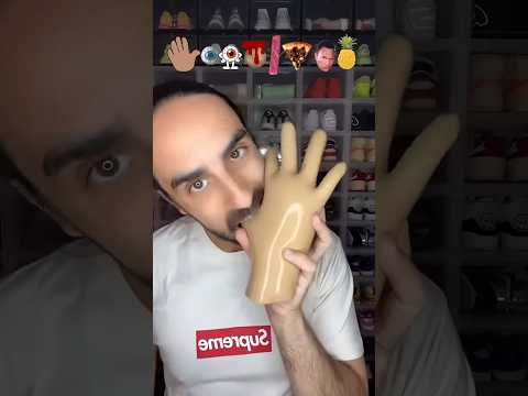 Food ASMR Eating a Gummy Hand and other snacks!🖐