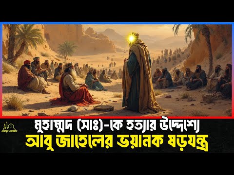 হযরত মুহাম্মদ (সাঃ) এর বিরুদ্ধে আবু জাহেলের পরিকল্পনা । Islamic Story Bangla