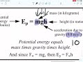 Kinetic and Potential Energy Concepts