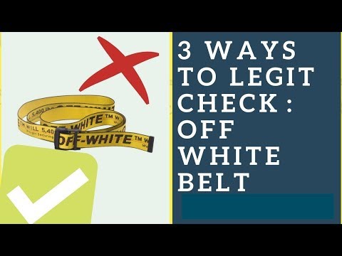 Shorten Off-white Belt - 01/2022