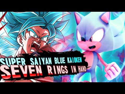 Sonic and the Secret Rings - Seven Rings In Hand/Super Saiyan Blue Kaioken (Mashup/Remix)