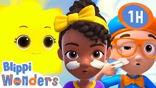 Blippi Says: Suncream First, Then Fun! 🌞✅ | Blippi Wonders Educational Videos for Kids