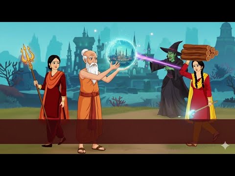 ထင်းခွေသွားရင်းကထူးဆန်းတဲ့ရေအောက်ကမ္ဘာကိုရောက်သွားတဲ့ညီအမ