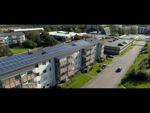 BRIXLY   Solceller på Dagdroppegatan och Klimatgatan