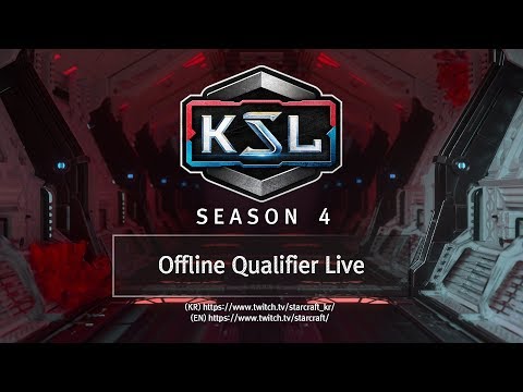 Offline Qualifiers - 2 of 4 - KSL Season 4 - StarCraft: Remastered