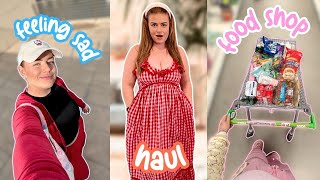 weekly food shop & a try on haul to make me feel better 🛒😅🥗 | Lucy Flight