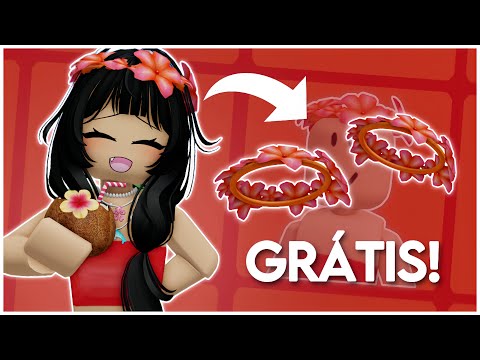 PEGUE AGORA 2 ITENS GRÁTIS ILIMITADOS NO ROBLOX! 🌹