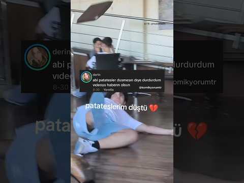 PATATESLERİM DÜŞTÜ 😂