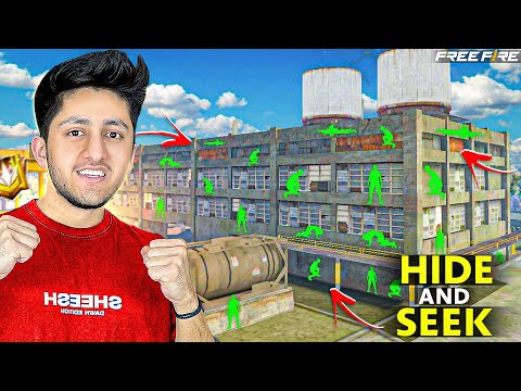 Playing Hide And Seek On Factory Roof With 25 Chimkandi 😂 Funny Challenge- Garena Free Fire