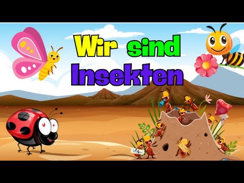 Deutsch Kinderlieder -So viele Insekten! - Das Käfer-Lied