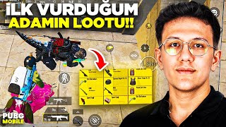 İLK VURDUĞUM ADAMIN LOOTTU İLE WİN ALMA CHALLENGE ! - PUBG MOBİLE
