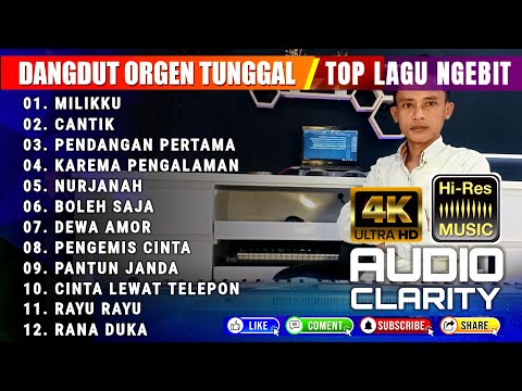 DANGDUT ORGEN TUNGGAL 2024 LAGU NGEBIT - MILIKKU CANTIK PANDANGAN PERTAMA - FULL ALBUM BASS EMPUK