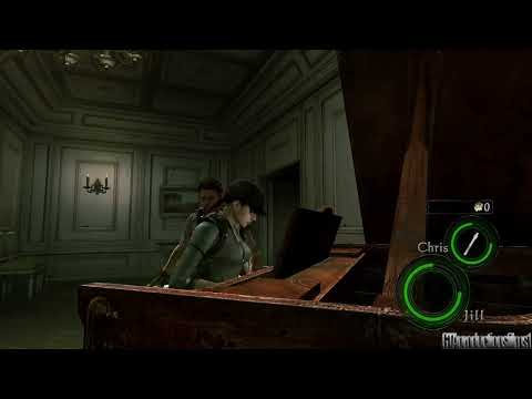 Chris interrumpe a Jill cuando toca el piano - Resident Evil 5 Loquendo