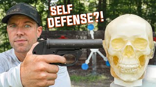 This FLARE Gun is Also a LETHAL Self Defense Weapon?! (HK P2A1)