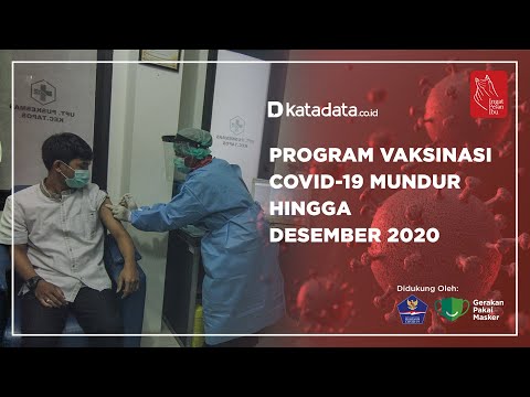 Program Vaksinasi Covid-19 Mundur Hingga Desember 2020 | Katadata Indonesia