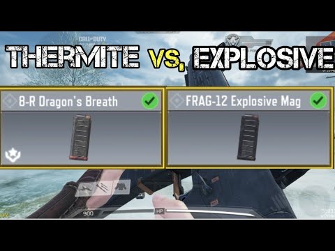 JAK-12 8-R Dragon's Breath vs Explosive Mag in COD Mobile | Call of Duty Mobile