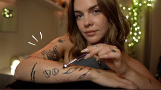 ASMR | tracing sur mes tatouages ✨100% détente et chuchotements 