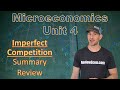 Market Structures and Game Theory Concepts