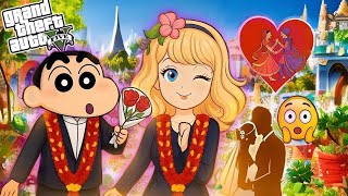 GTA 5 :😂Shinchan Ki Shaadi Ki Kahani | GTA 5 Hindi Story | JSS GAMER