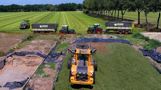 Gras 2025 : Claas Jaguar 980 | Kuunders | Fendt 930 / 936 | Kaweco | Gras Harvest | Grasernte | 4K