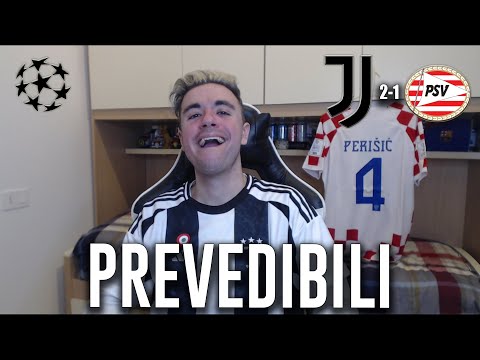 MI POTEVO IPOTECARE LA CASA! ASPETTAVO MASTRANGELO PIÙ DI TONY EFFE A SANREMO! Juventus PSV 2-1