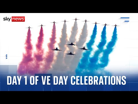 VE Day celebrations day one: What happened?