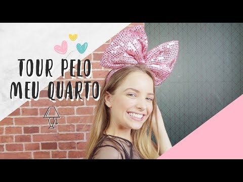 TOUR PELO MEU QUARTO!!!