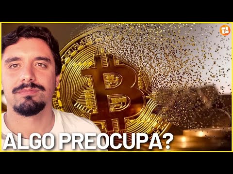 BITCOIN EM QUEDA! MUDA ALGO?