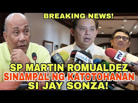 SPEAKER MARTIN ROMUALDEZ MAY PASAVOG KAY JAY SONZA?!