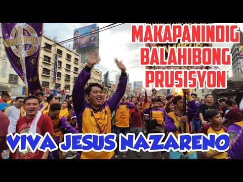VIVA JESUS NAZARENO 2025 | #viral #foryou #fypシMAKAPANINDIG BALAHIBONG PRUSISYON! #trending