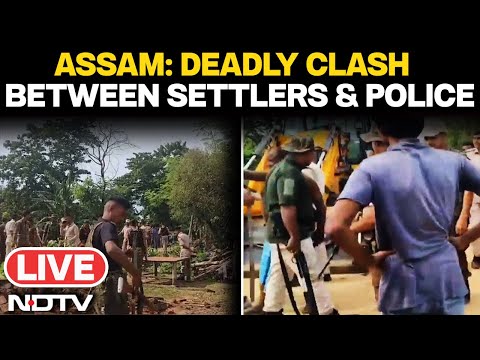Assam Eviction News | 1 Killed As Settlers Clash With Police After Assam Eviction Drive