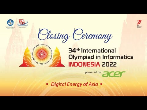 Upacara Penutupan International Olympiad in Informatics (IOI) 2022