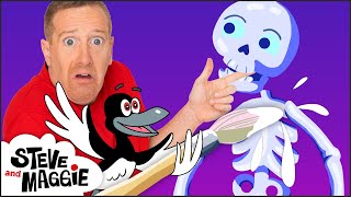 Halloween Monster | What is it? Witch, Ghost, Skeleton | Songs for kids | Sing with Steve and Maggie