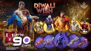 DIWALI EVENT FREE FIRE 2025, NEXT DISCOUNT EVENT, MYSTERY SHOP FF, FF NEW EVENT, FREE FIRE NEW EVENT