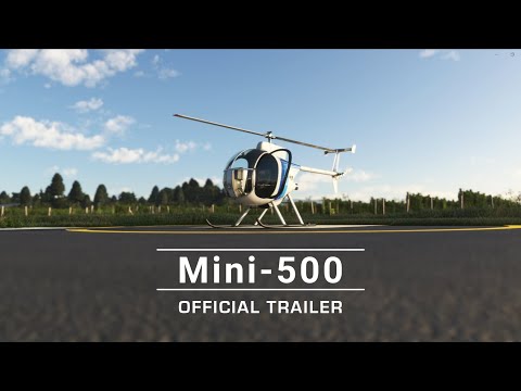 Mini 500: Available in Microsoft Flight Simulator