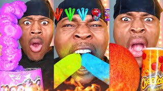 Giant Spicy Food Compilation ASMR l @JOMBOSPICE
