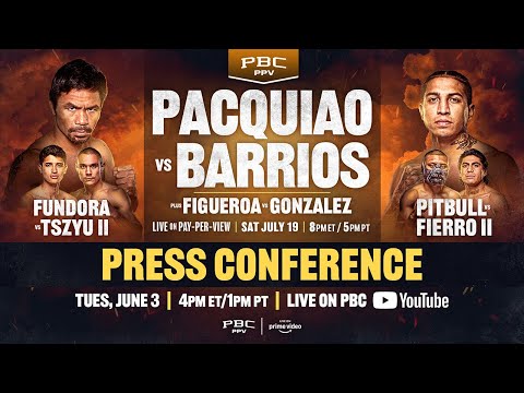 LIVE: Pacquiao vs. Barrios Los Angeles Press Conference